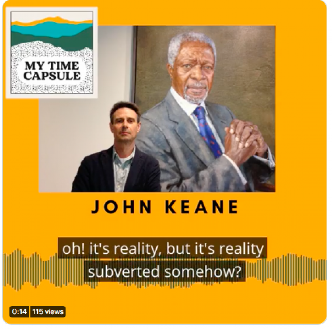 JOHN KEANE IS GUEST NO.163 ON MIKE FENTON STEVENS EXCELLENT 'MY TIME CAPSULE', Feb 2022